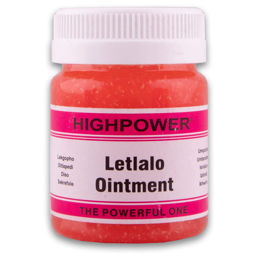 High Power, Letlalo Ointment 50g - Cosmetic Connection