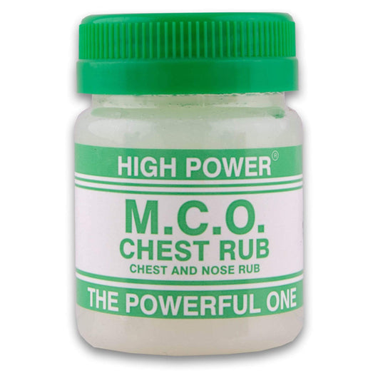 High Power, M.C.O. Chest Rub 50g - Cosmetic Connection