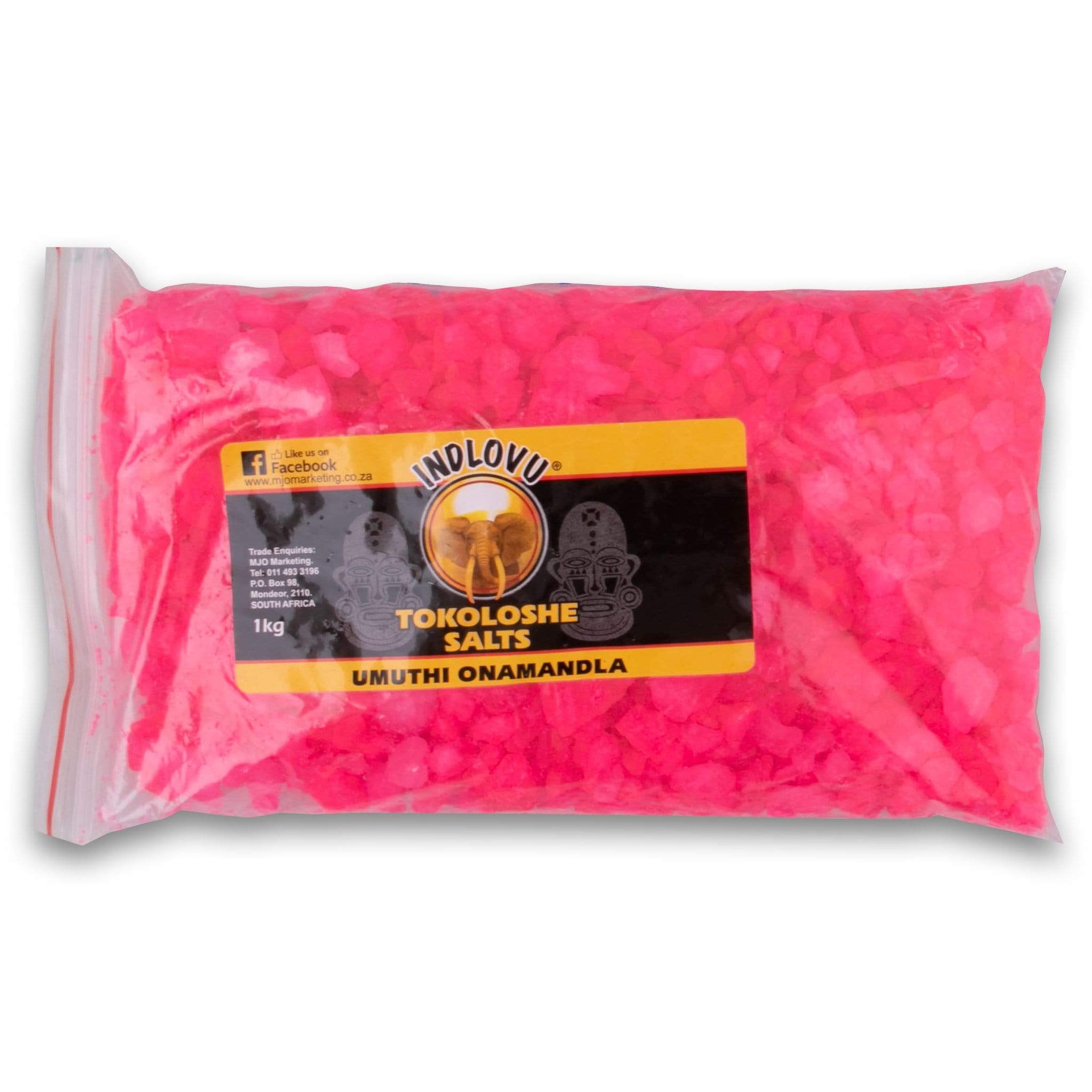 Tokoloshe Salts 1kg - Banish the Tokoloshe – Cosmetic Connection