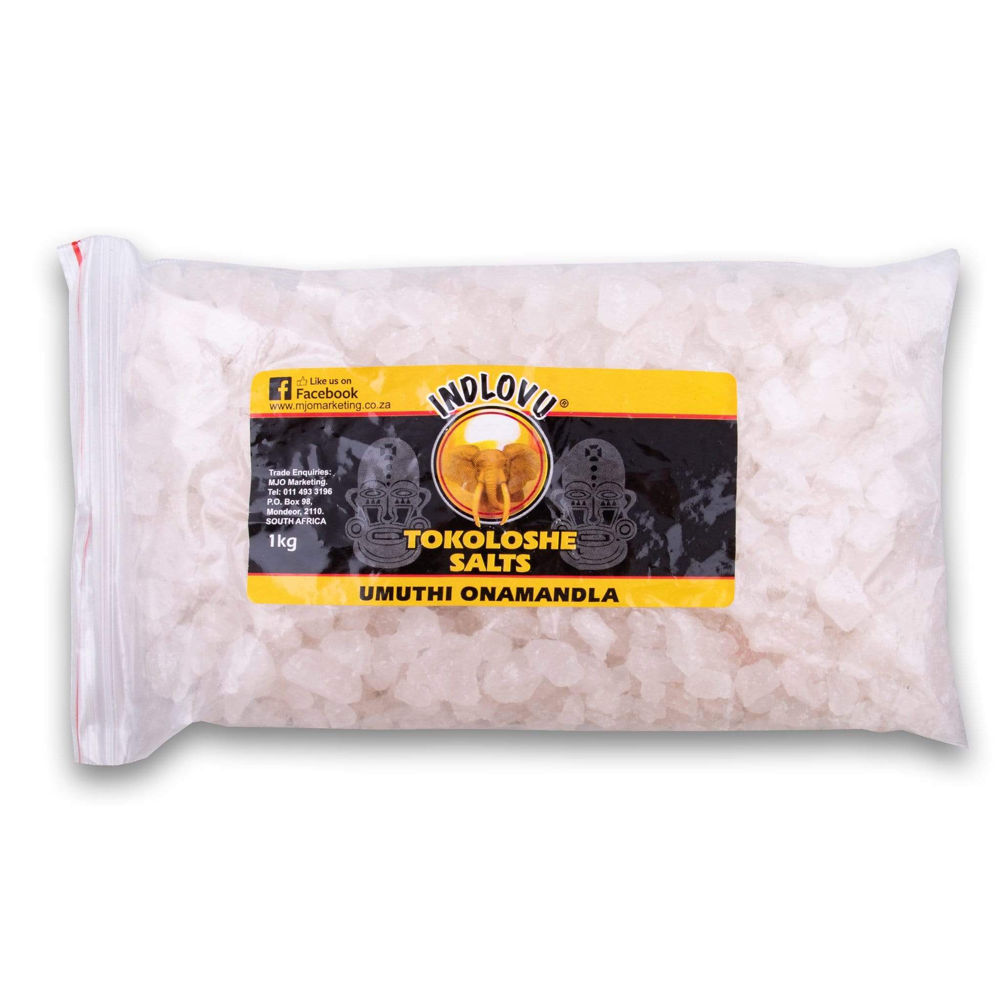 Tokoloshe Salts 1kg - Banish the Tokoloshe – Cosmetic Connection