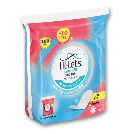 Lil-lets, Smart Fit Thin Pantyliners Value Pack 100's - Cosmetic Connection