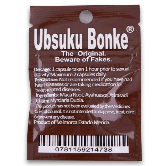 LLT Marketing, Ubsuke Bonke Capsules 2's - Cosmetic Connection