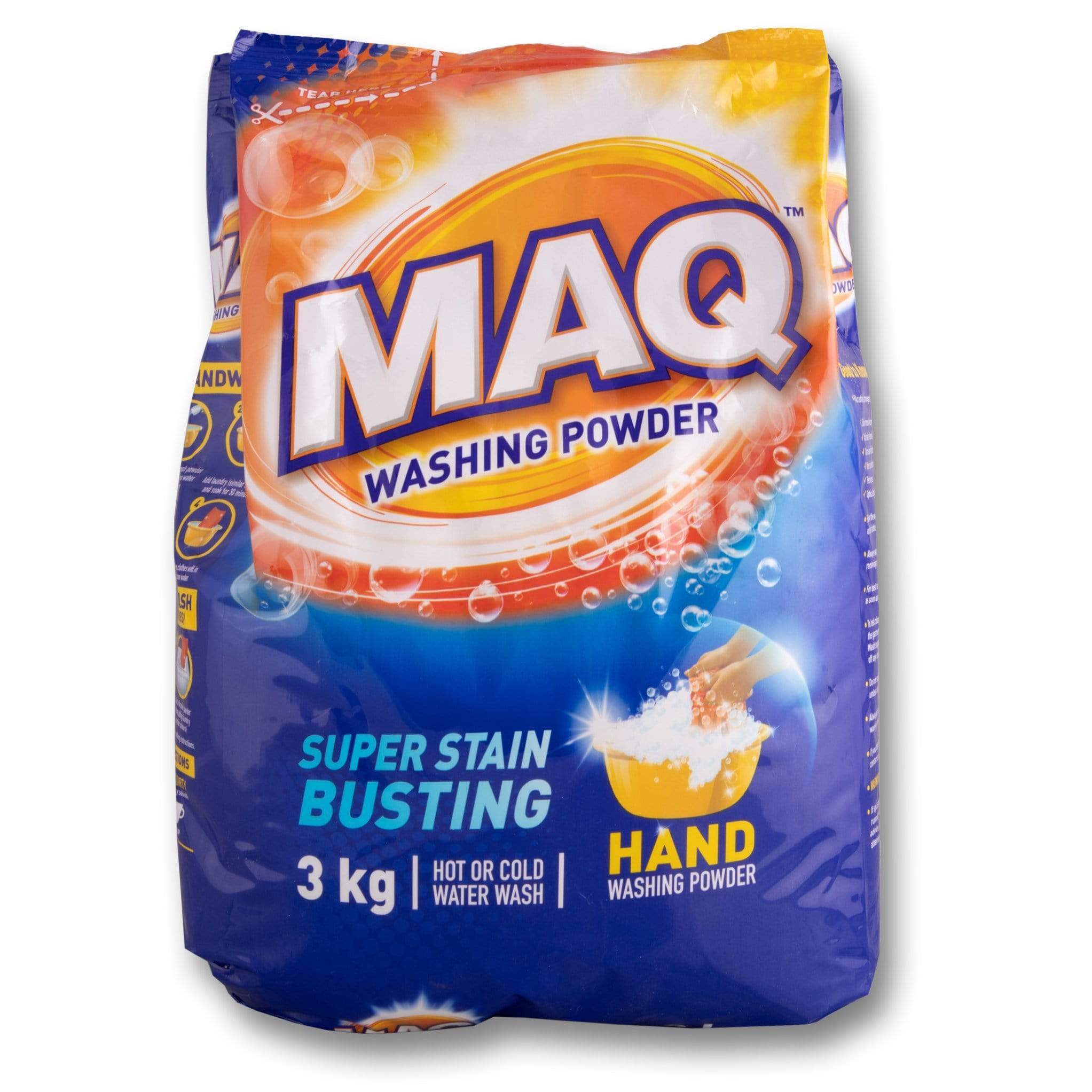 Hand Washing Powder 3kg Super Stain Busting Cosmetic Connection