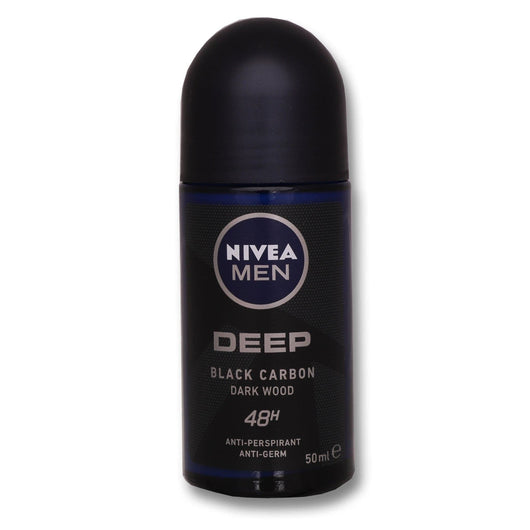 Nivea, Men Deep Roll On 50ml - Cosmetic Connection