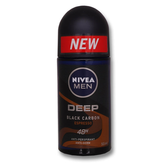 Nivea, Men Deep Roll On 50ml - Cosmetic Connection