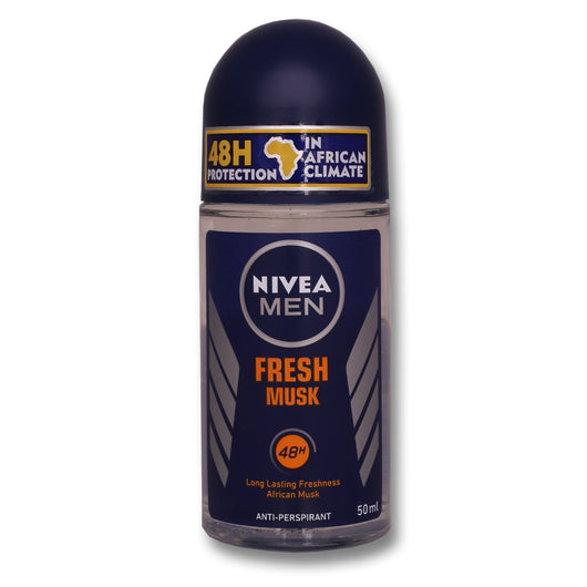 Nivea, Men Roll On 50ml - Cosmetic Connection