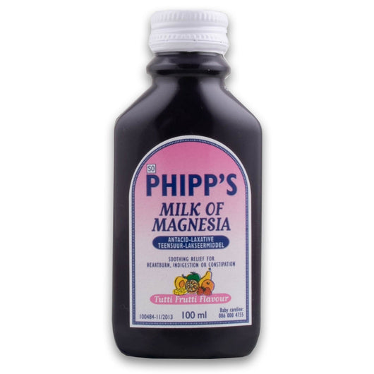 Phipp's, Milk of Magnesia 100ml - Cosmetic Connection