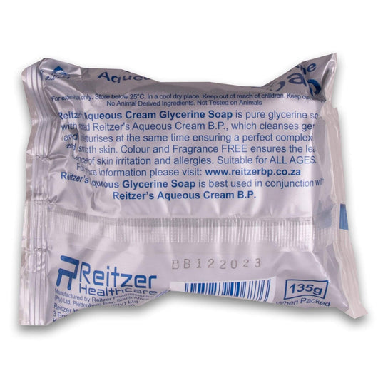 Reitzer's, Reitzer's Aqueous Cream Soap 135g - Cosmetic Connection