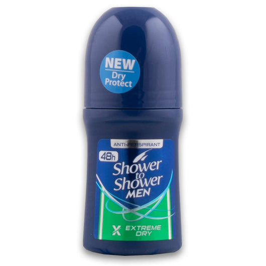 Shower to Shower, Men Roll On 50ml - Cosmetic Connection