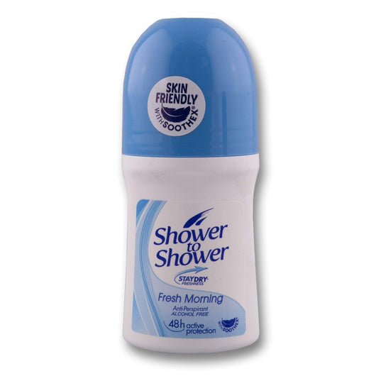 Shower to Shower, Roll On 50ml - Cosmetic Connection