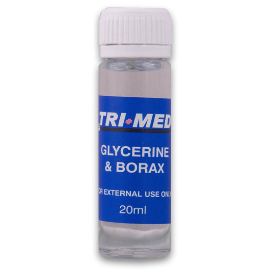 Tri Med, Glycerine & Borax 20ml - Cosmetic Connection